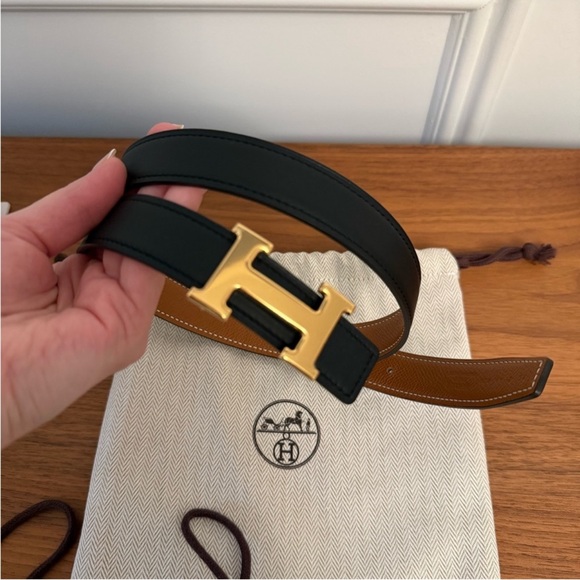 Hermes double sided belt - Picture 3 of 6